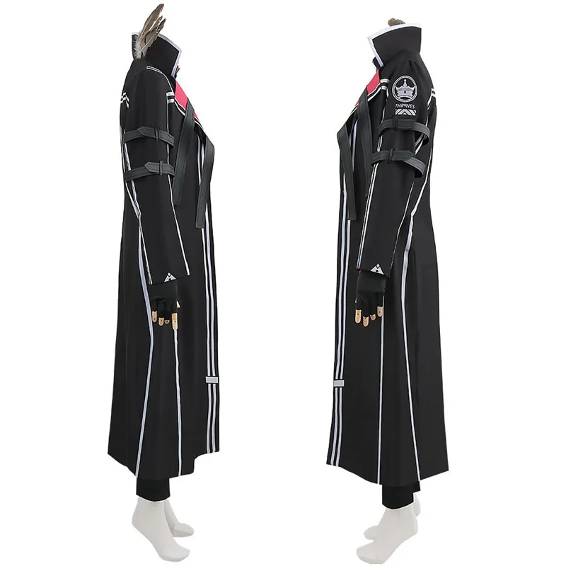 NIJISANJI Lauren Iroas VTuber Cosplay Costume with Wig for Adults (Unofficial)