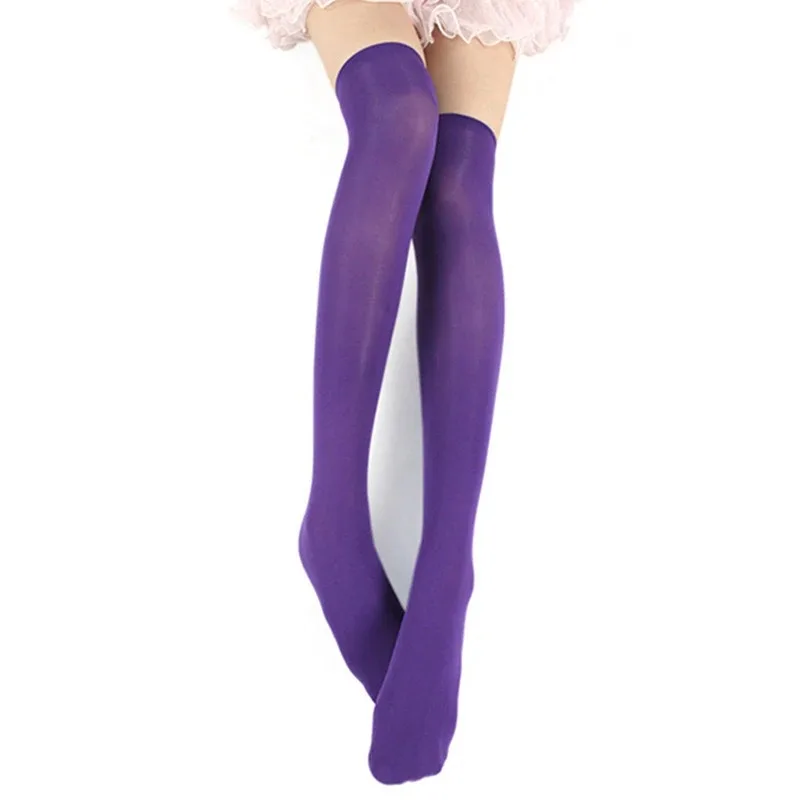 Anime No Game No Life Shiro Cosplay Socks Fashion Stockings Thigh High Over Knee High Socks Female Long Knee Cosplay Socks