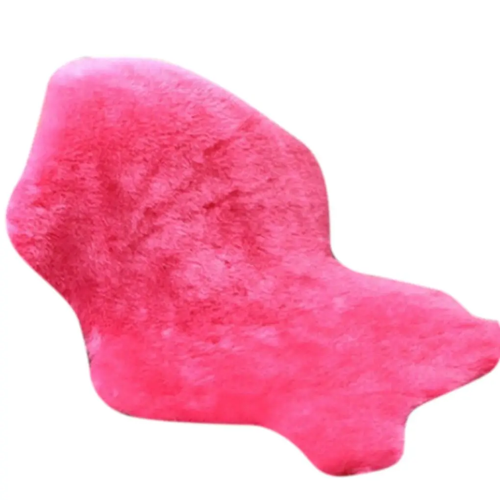 

Home Office Decoration Faux Sheep Skin Carpet Ultra Soft Chair Sofa Cover Rugs Warm Hairy Carpet Seat Pad