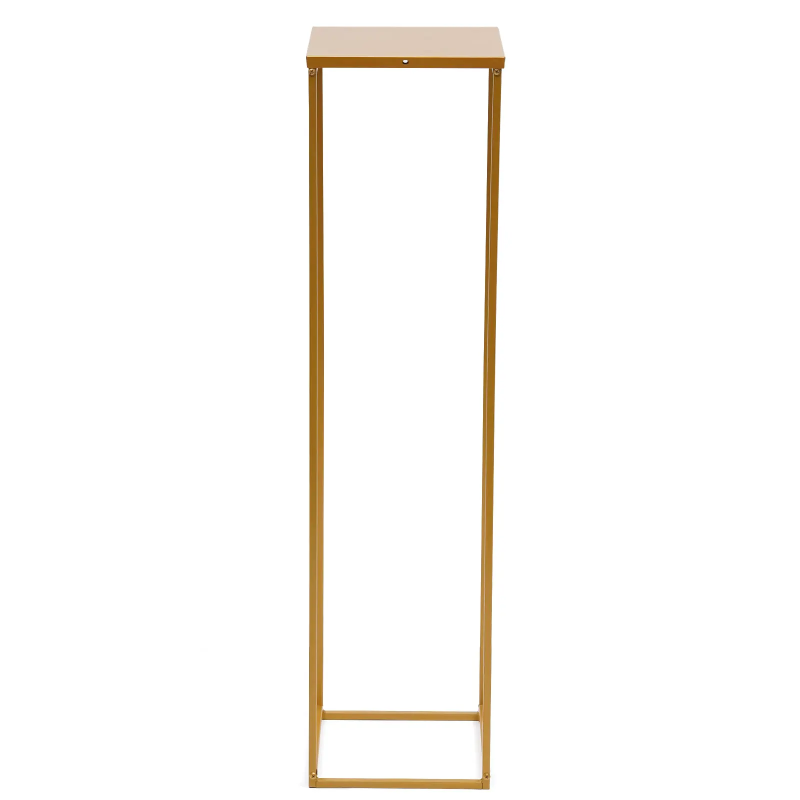 100cm Gold Flower Stand Rack Floral Holder Iron Art Geometric Column Vases Stand Wedding Party