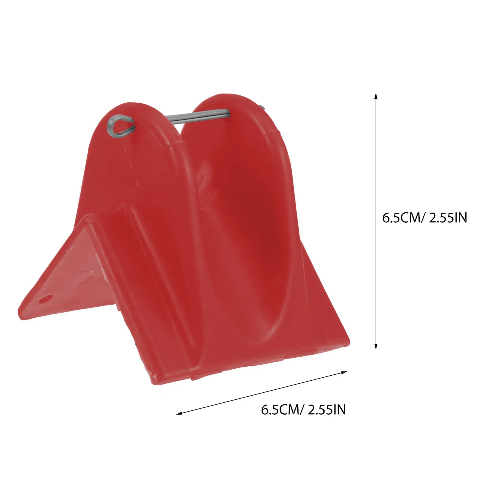 2Pcs 야외 등산 로프 보호대 등산 내리막 길 비상 안전을 위한 경량 내마모성 로프 가장자리 보호대
