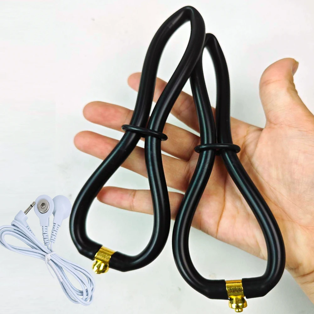 Electro Sex Toys Electric Sex Toys Varied Electro Bdsm Penis Ring Electrostimulator E-stim Chastity Cage Cock Ring Glans Trainer Men Electric Shock Sex Product Toy