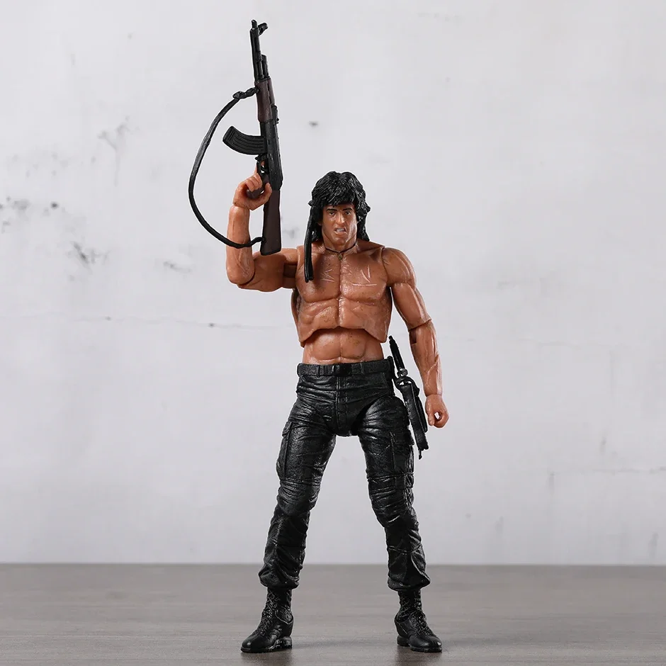 NECA ジョン・ランボー フィギュア Amazon | ネカ ランボー / フォース・オブ・フリーダム 2015