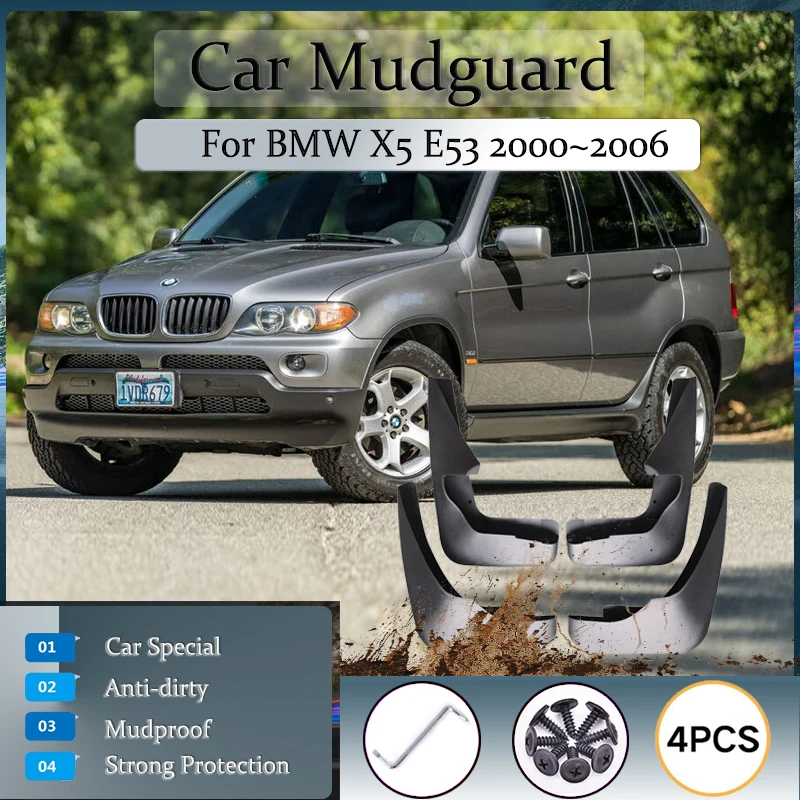 

Брызговики для BMW X5 E53 2000 2001 2002 2003 2004 2005 2006