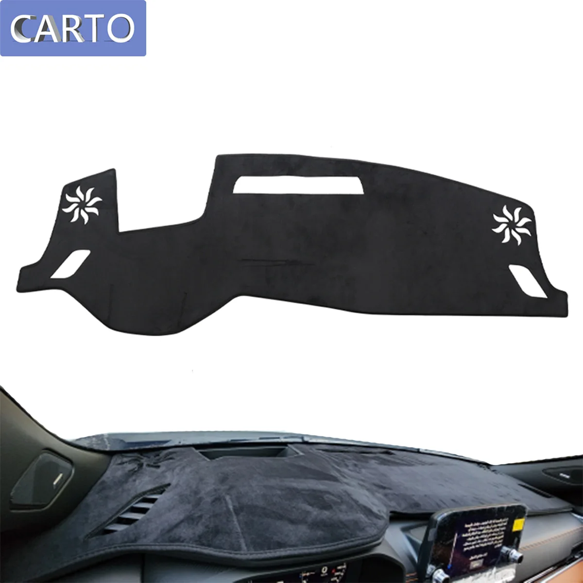 CARTO for Mitsubishi Outlander 2022 2023 With HUD Dashboard Cover Pad