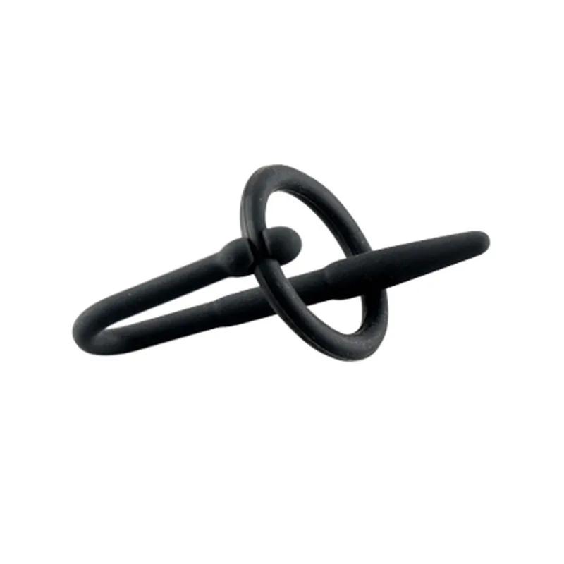 Penis Sex Toys Men Silicone Urethral Sounds Male Masturbator Urethral Catheter Adult Sex Toys For Men Penis Plug Dilator With Glans Ring