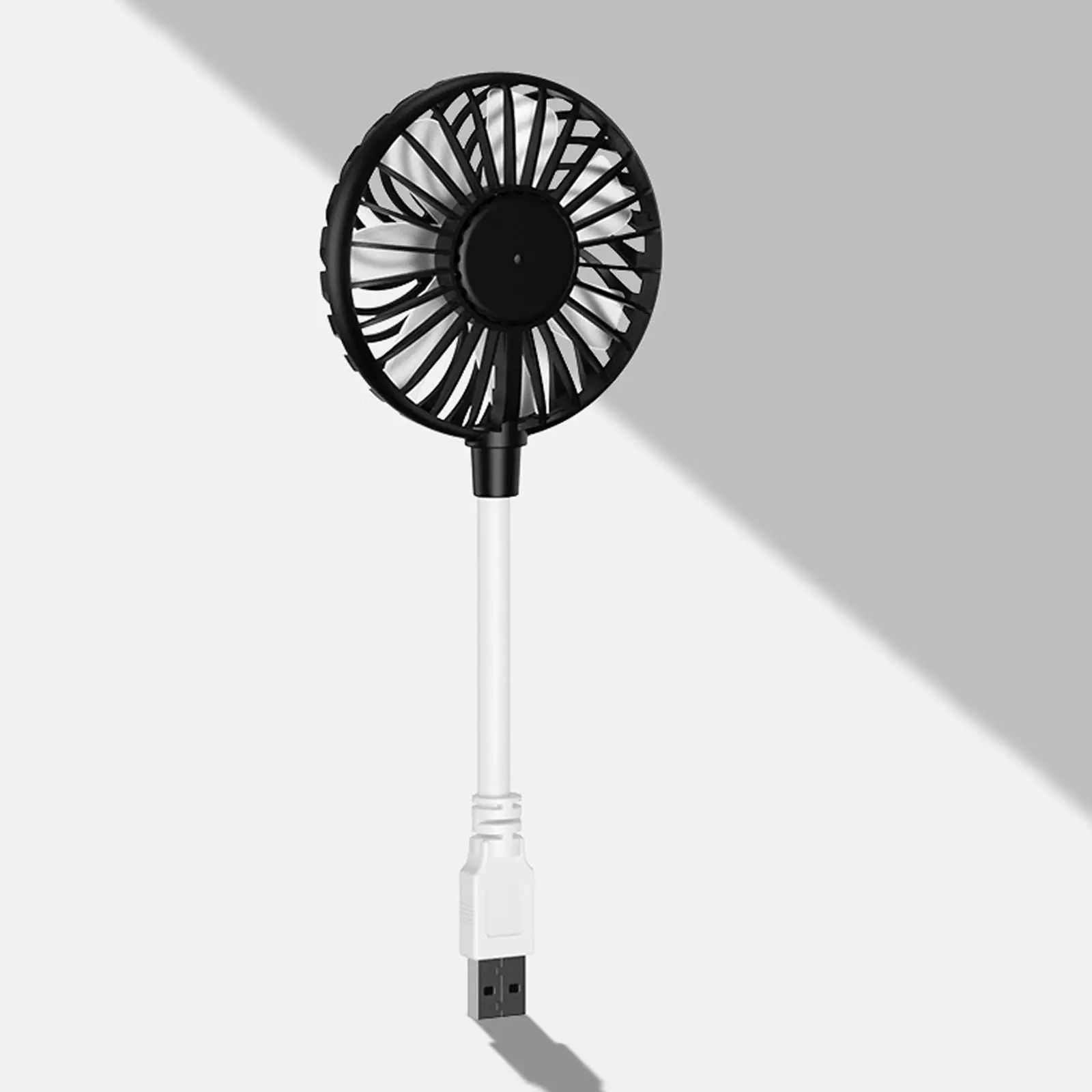 USB Fan 5V 1A Small Personal Fan Flexible Neck for Laptop or PC Multipurpose