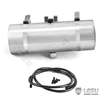 Metal 115MM LESU Hydraulic Oil Tank for 1/14 DIY TAMIYA RC King Grand Hauler Globe Liner Tractor Truck Trailer Model 1