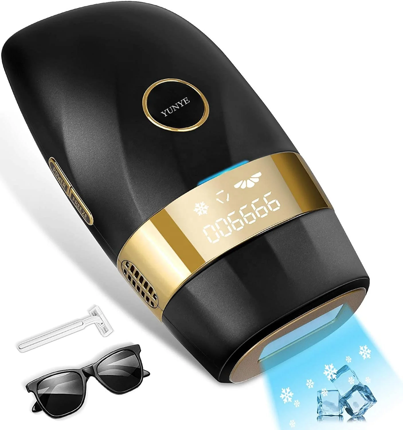 

2024 Newest ICE COOL Permanent IPL Hair Removal Device for Women and Men at home