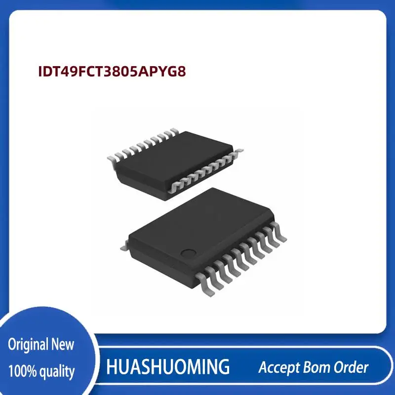 

10pcs/lot New IDT49FCT3805APYG IDT49FCT3805APYG8 IDT49FCT IDT49FCT3805 3805APYG SSOP-20