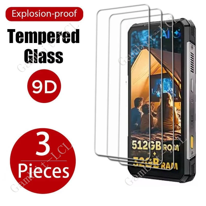 Premium 3-Pack 9H HD Tempered Glass Screen Protectors