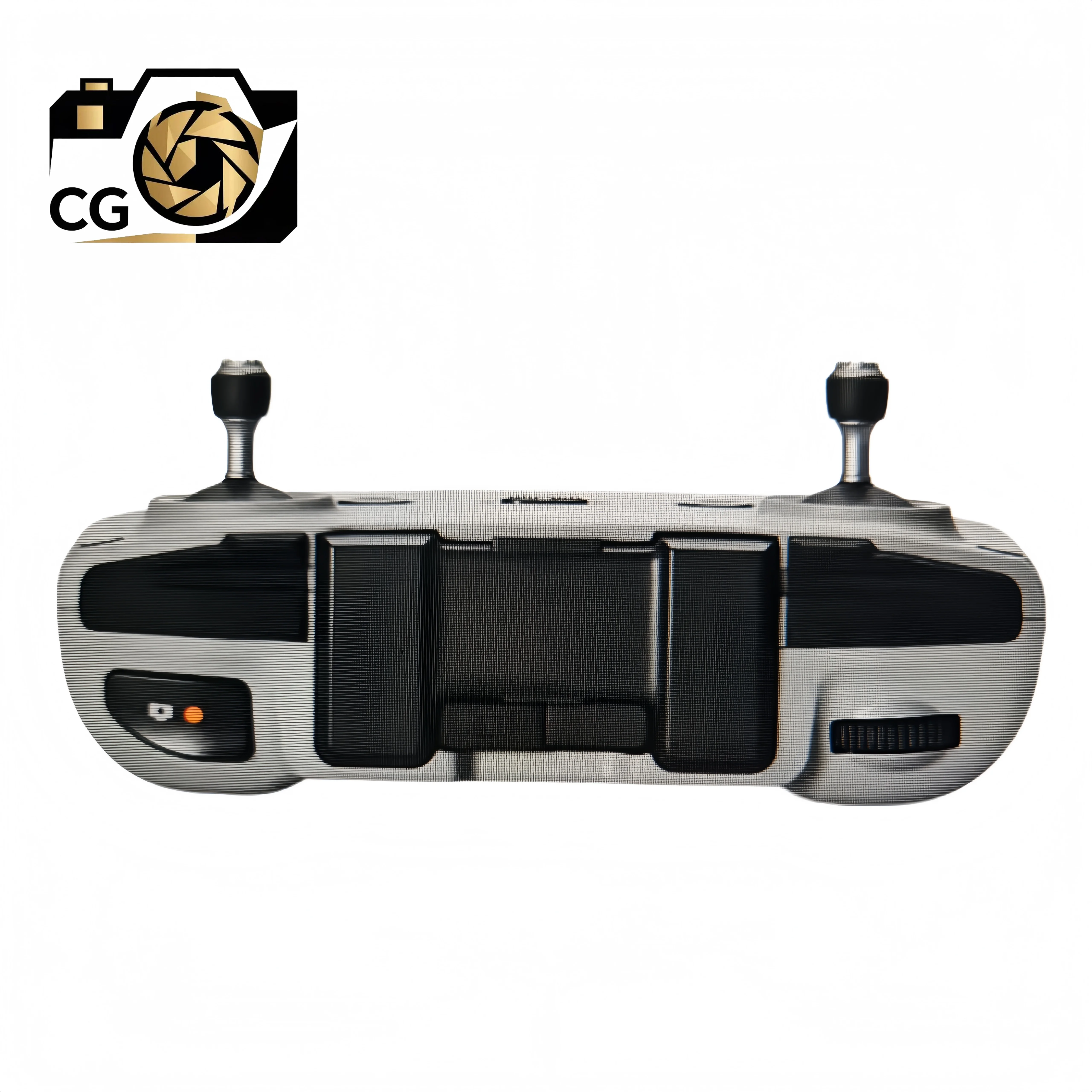 Vue arrière de la télécommande RC-N3 compatible DJI NEO 2 Mini 4 Pro 5 Pro Flip, révélant les connecteurs et la texture antidérapante.