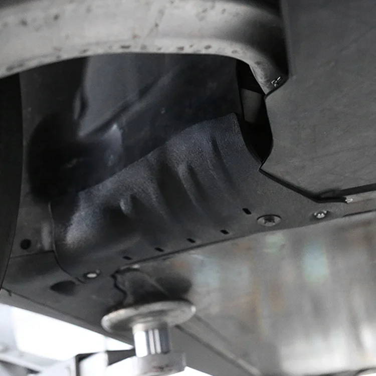 Carbon Steel Plate Car Chassis Coolant Pipe Shield Lower Guard Plate Chassis Armor Protection For Model Y -
