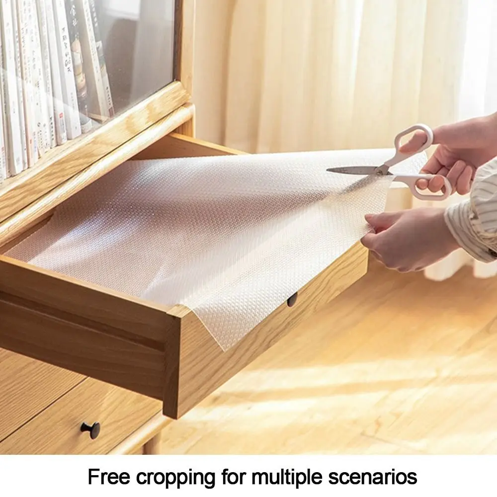 Drawer Mat Reusable Shelf Cover Liners Cabinet Protector  Mat Moisture-Proof Waterproof Fridge Kitchen Placemat Table Pad Paper