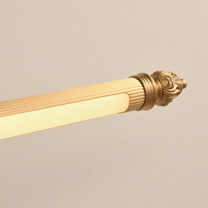 Brass special led lamp for bathroom mirror, villa living room hanging painting lamp, Nordic led wall lamp, Home Lighting