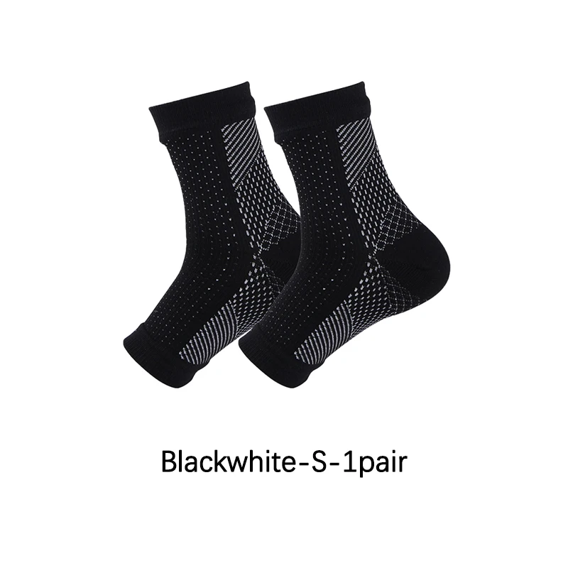 1Pair Nano Socks Neuropathy Socks Compression Sleeve For Ankle For Swelling,Plantar Fasciitis, Sprain, Neuropathy Nano Brace