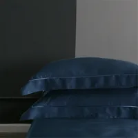 Sondeson Nature 100% Silk Dark Blue Bedding Set
