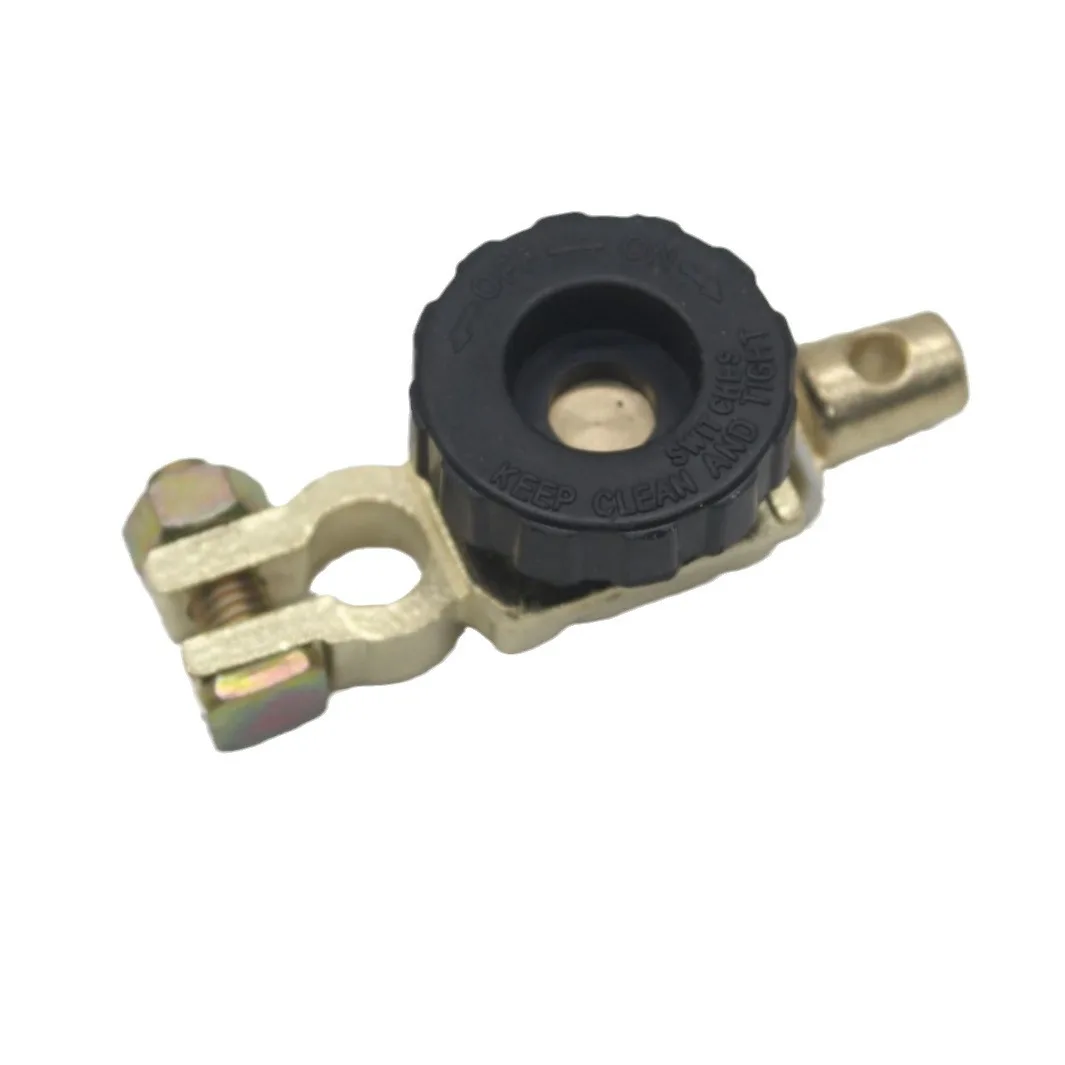 Car Battery Igniter Power-off Switch Modified Anti-leakage Clip Pure Copper Thickened Power-off Head Protection