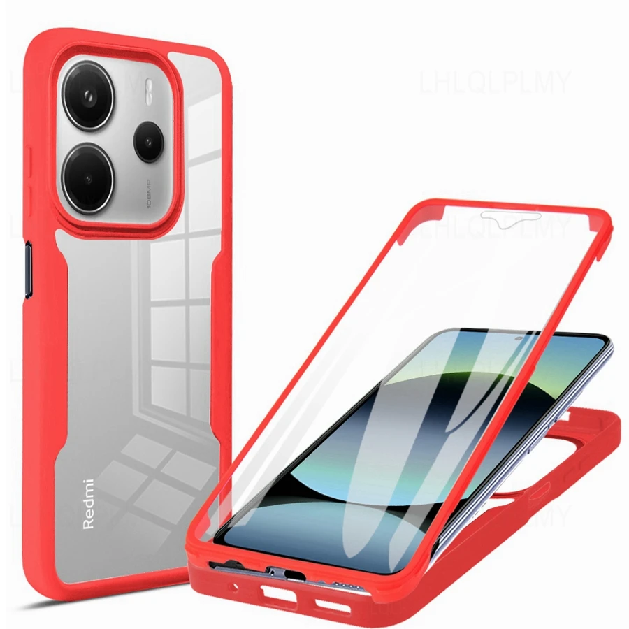 360° Shockproof Protective Case – Front & Back Coverage