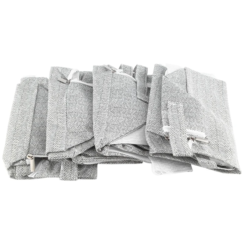 

4Pcs Zipper Storage Bag Clothes Storage Bag Portable Storage Bag Winter Cup Storage Box For Seasonal Storage