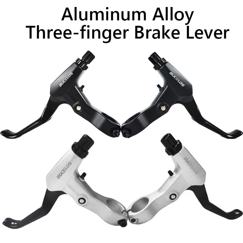 MTB Bicycle Front Rear Caliper Lever Rotors Set Line Pulling Mountain Road Bike