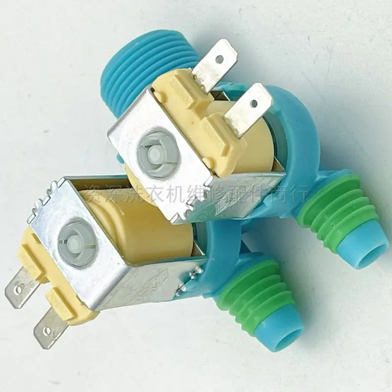 Description Picture 4 of itemFully automatic Samsung washing machine inlet valve DC62-00311C  double head solenoid valve parts
