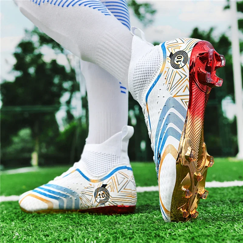 Men Football Shoes Professional TF/FG Indoor Sneaker Cleats Society Training Soccer Shoes Unisex Grass Non Slip Football Boots football shoes