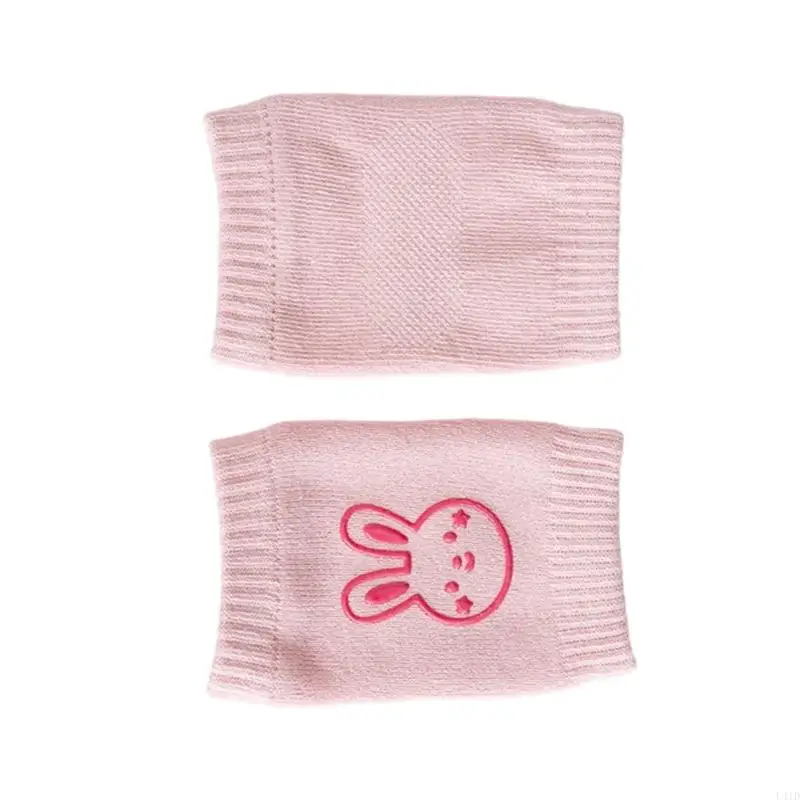 L41D Infant Nonslip Knee Protectors Leg Warmer Safety Protector for Baby Aged 6 to 24Months Ensures Crawling Safety