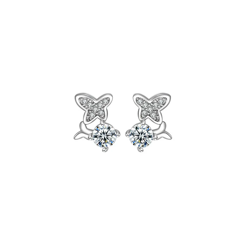 

SE17 Silver Earrings for Women Earring Designer Origin Minimalism Fashion Jewelry