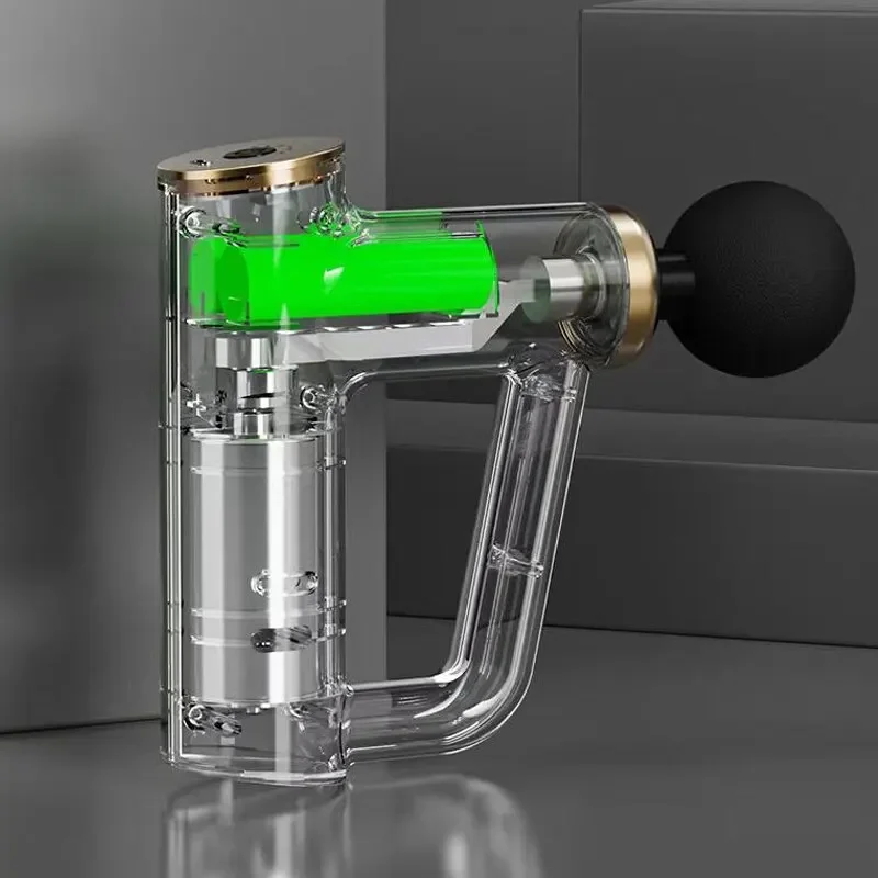 Fascial Massage Gun Electric Percussion Pistol Massager Body Neck Back Deep Tissue Muscle Relaxation Fitness Tool For Shoulder