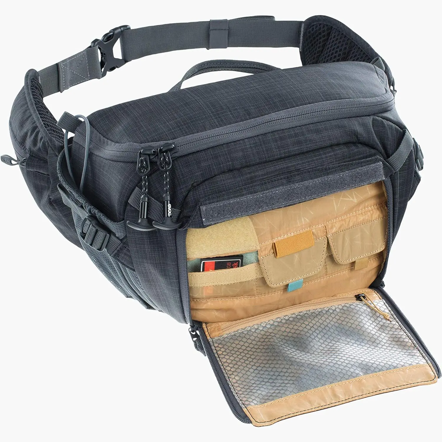 Hip Pack Capture 7L, Bag, 7L, Heather Carbon Grey