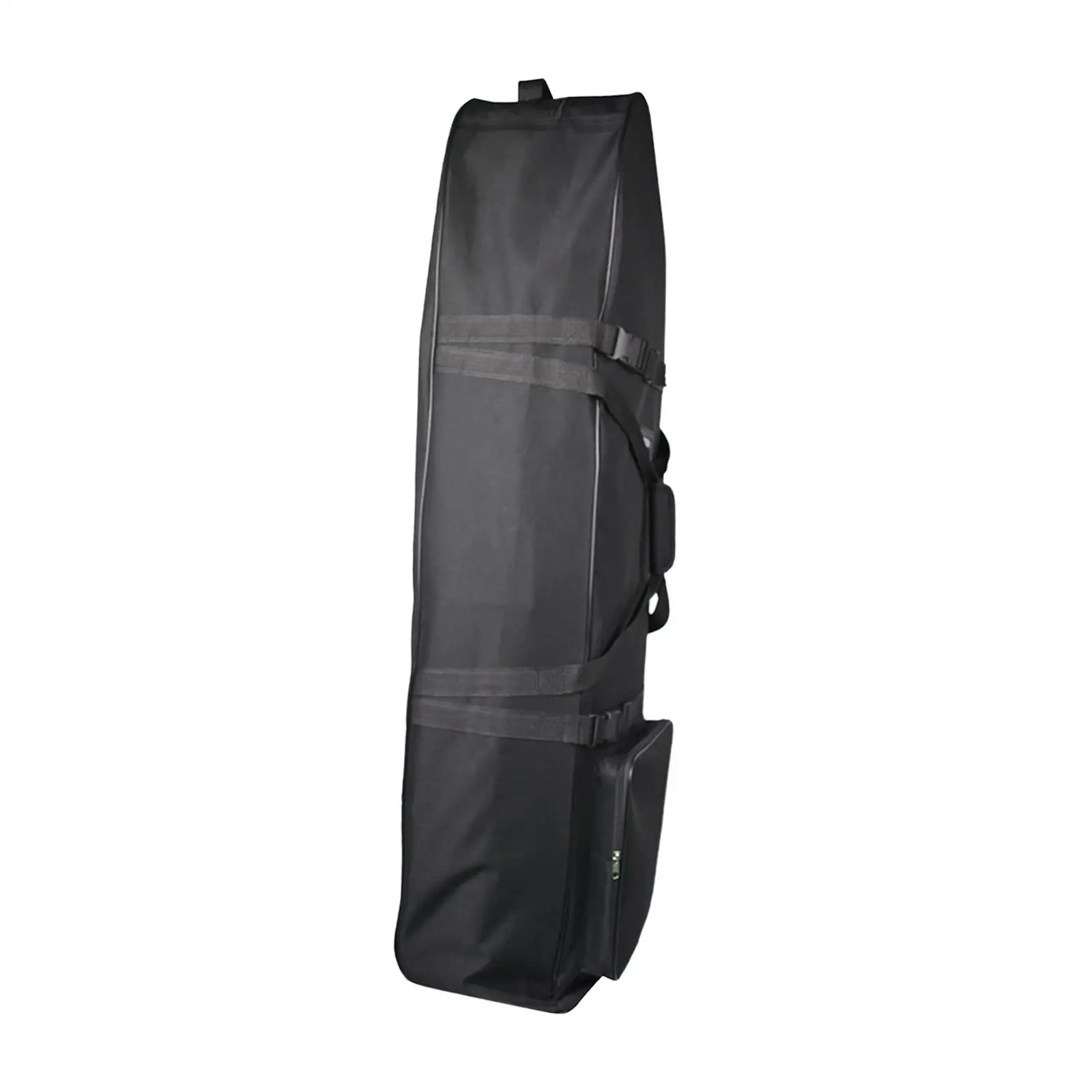 

Golf Travel Bag Zipper Extra Storage Pocket with Card Pocket 900D Oxford Heavy Duty Water Resistant Foldable Golf Luggage Bag