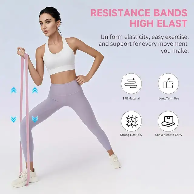 Kit Complet Pilates à Domicile - Anneau Tonique, Bandes De Résistance, Ballon Souple, Chaussettes Antidérapantes