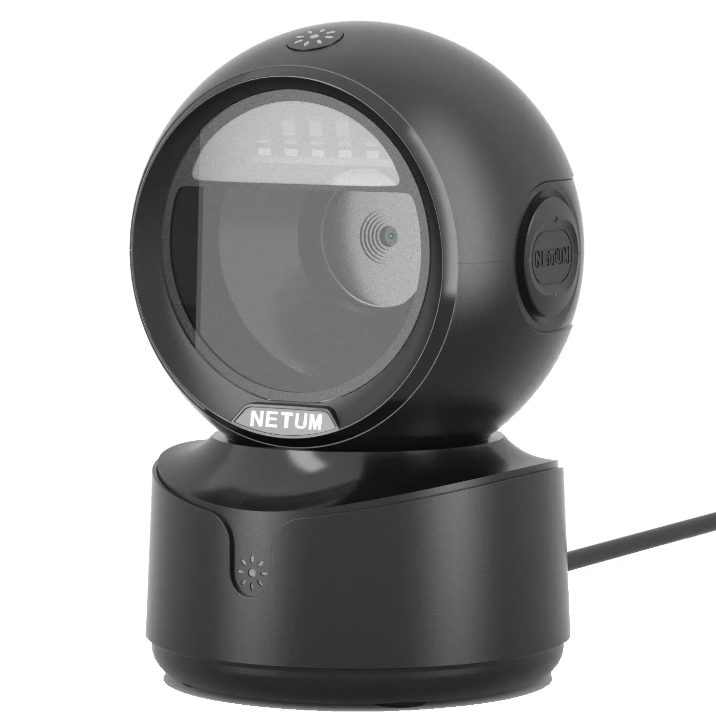 NETUM A5 2D Desktop Barcode Scanner, Omnidirectional Hands-Free Wired USB Big Barcode Reader 1D QR Screen Barcodes Scanning