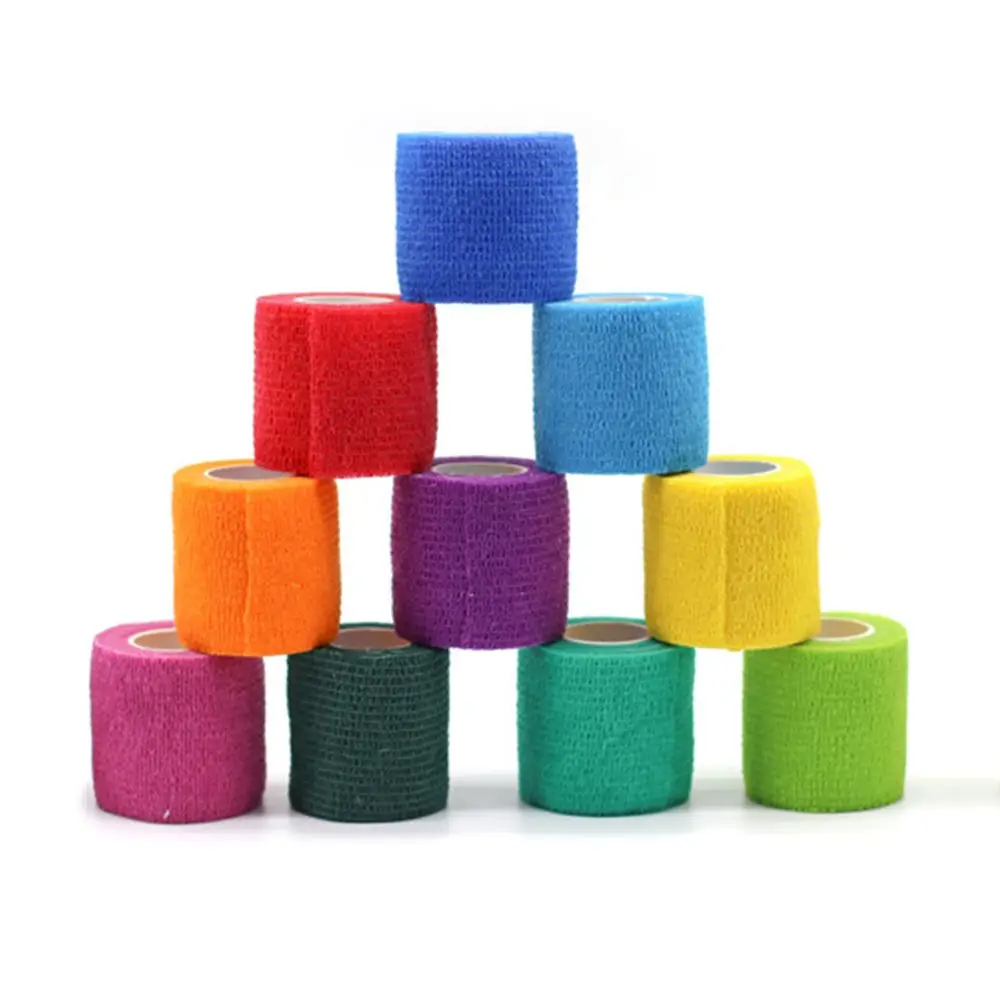 Ankle Palm Shoulder Protection Non-woven Tattoo Grip Cover Wrap Self Adhesive Bandage Disposable Tattoo Bandage Sport Wrap Tape