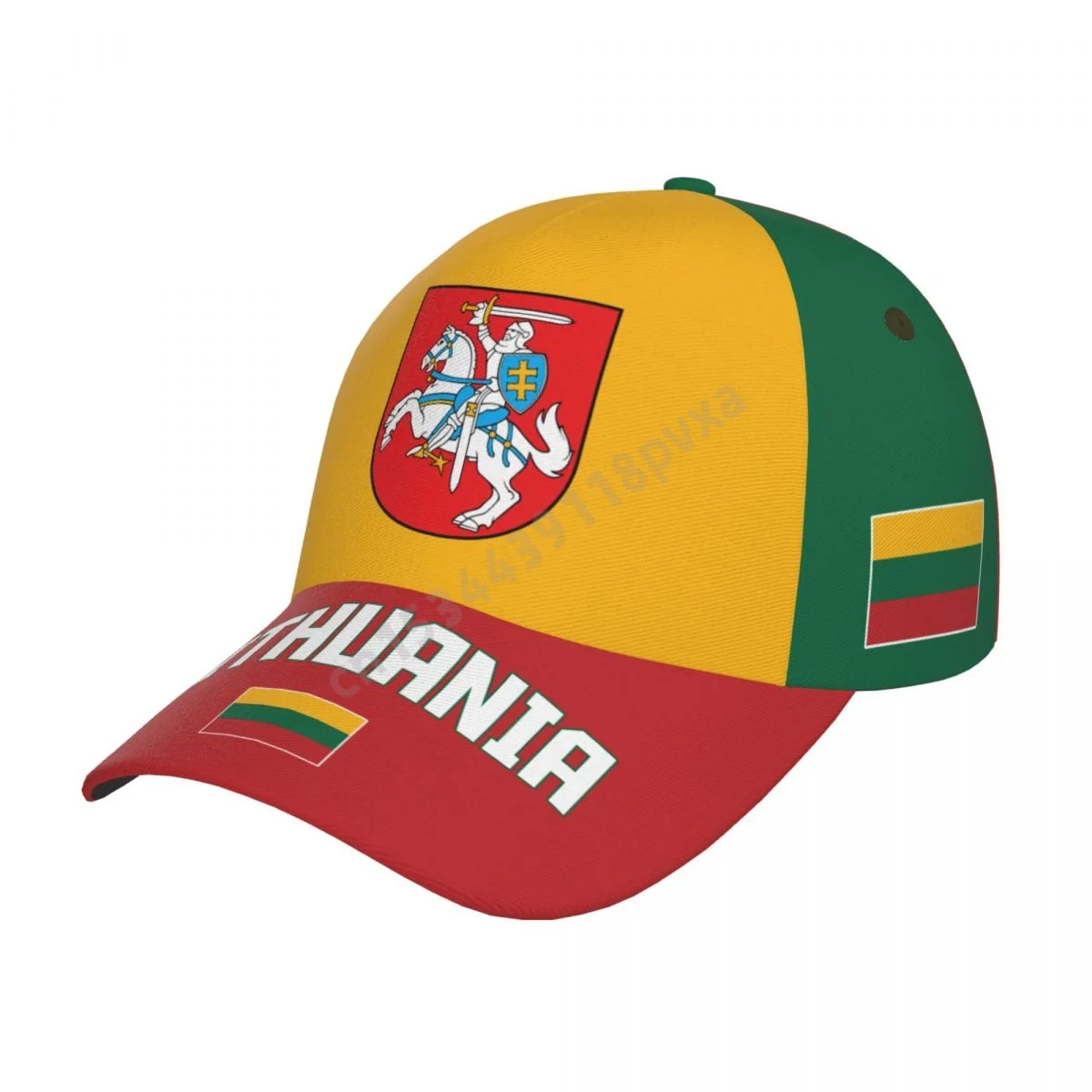 

Unisex Lithuania Flag Cool Lithuanian Adult Baseball Cap Patriotic Hat for Baseball Soccer Fans Men Women