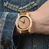 BOBO BIRD Relojes Watches for Men and Women Bamboo Watch Quartz Movement with Colorful Bracelet Free 6