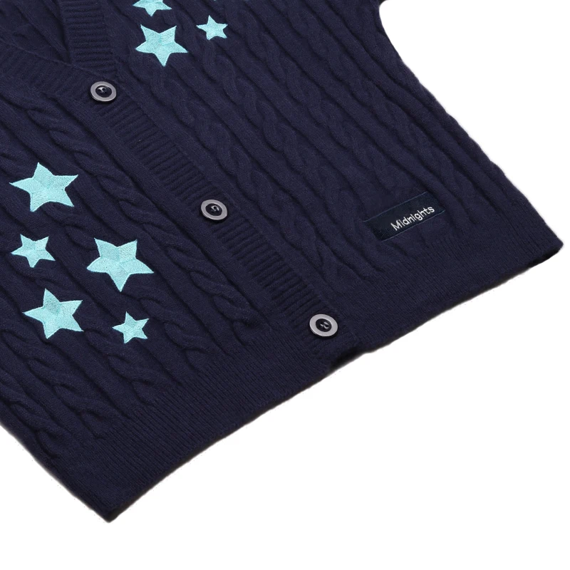 TS منتصف الليل سترة متماسكة تايلور محبوك سترة التط...