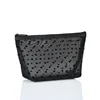 1PCS Transparent Make Up Bag for Women Girl Travel Storage Wash Bag Makeup Organizer Case Pouch  Love Heart Mesh Cosmetic Bag 5