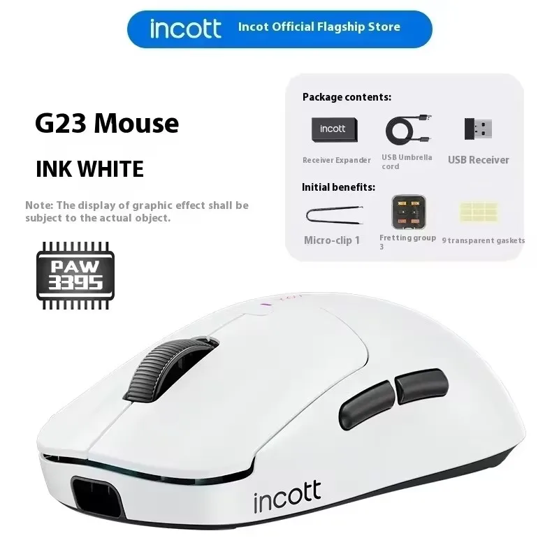 Gaming Mouse Wireless Dual Mode 8K Fast Charge Hot Swap Customized Ergonomics PC Gamer Accessories
