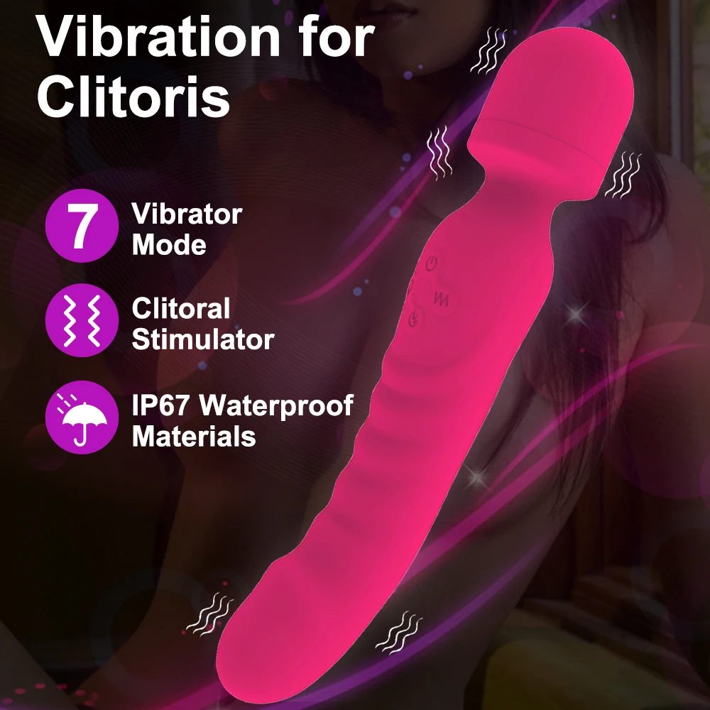 Female Sex Toys AV Vibrator Dildos for Women Clitoris Stimulator G Spot Massager