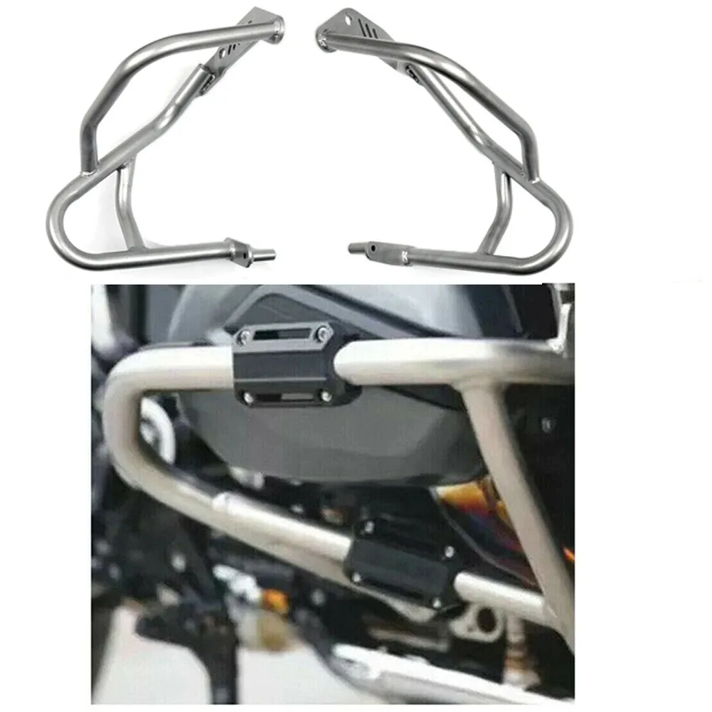 

Новая защита двигателя мотоцикла, защита от удара для BMW R1200R 2007 2008 2009 2010 2011 2012 2013 Серебряный