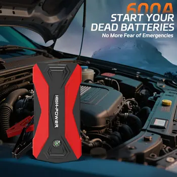 Power Bank per Auto 1000A, Avviatore d'Emergenza Portatile 12V, Dispositivo di Avviamento per Auto a Benzina e Diesel