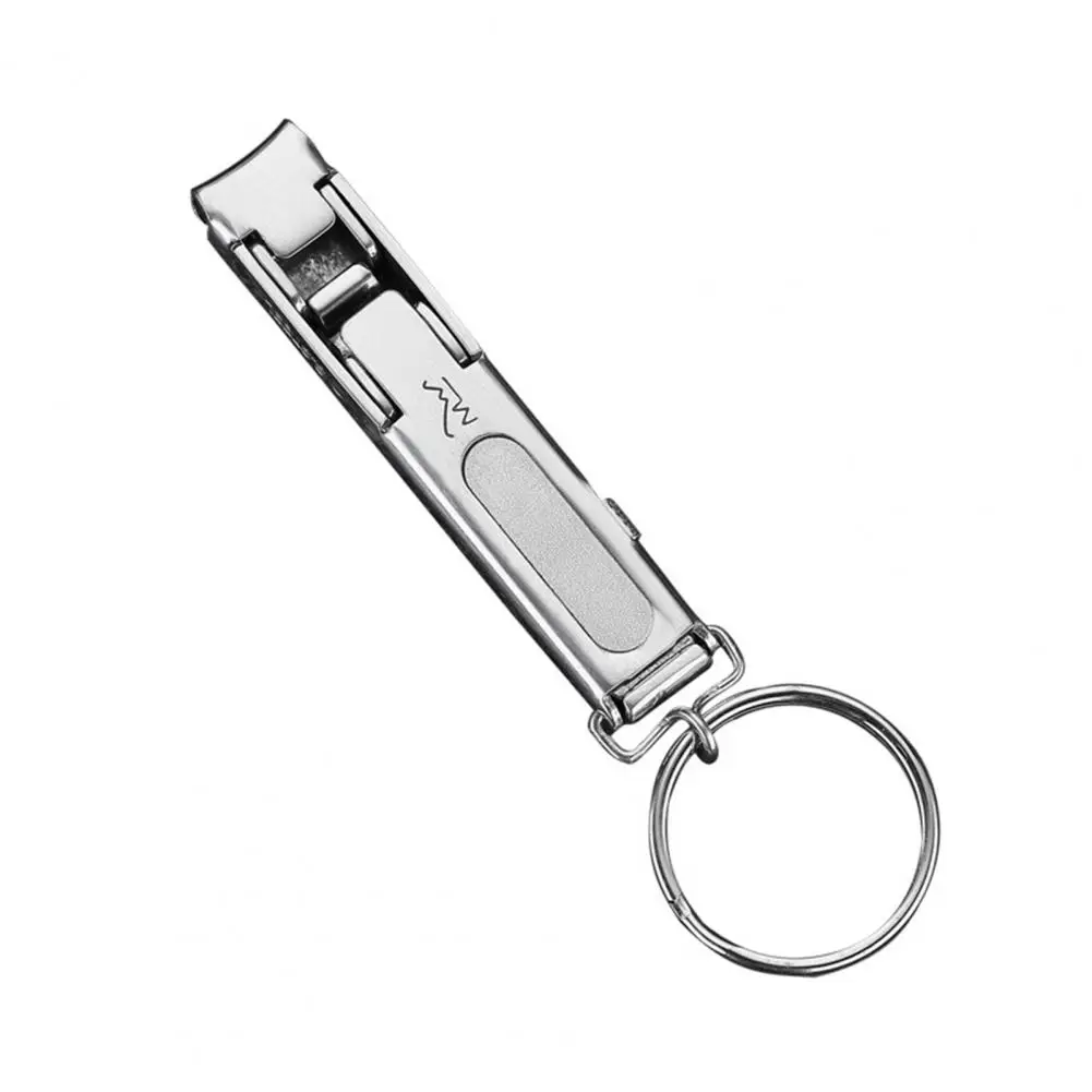 Practical Nail Trimmer with Keychain Fine Texture Folding Nail Clippers Super Thin Clipper with Keychain for Elder nail clipper set nail clipper nail care kit nail scissors set nail clippers manicure pedicure kit manicure set manicure sets manicure nail clipper set nail clippers kit