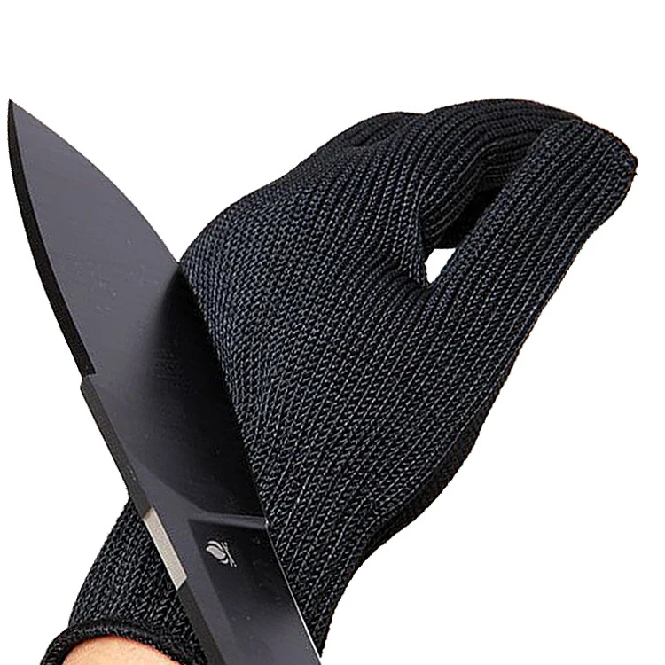 Gloves Cut-proof protective gloves Wrapped with steel gloves Police self-defense Cut-proof black Household cleaning tools