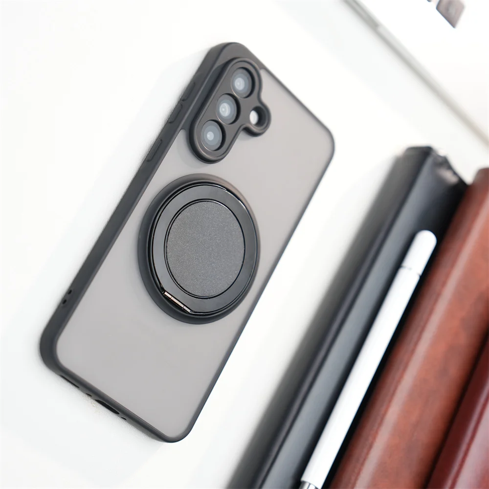 Magnetic 360° Rotating Stand Case with Enhanced Protection