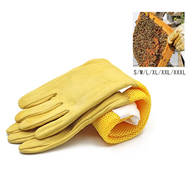 Beekeeper Gloves Protective Sleeves Ventilated Professional Anti Bee For Apiculture Beekeeper Prevent Beehive Tools I284366597 - View #5