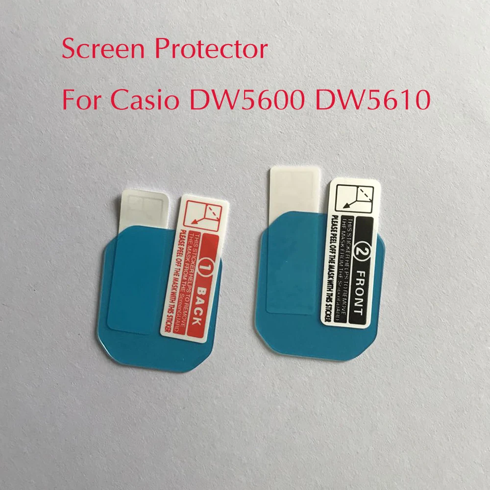 5Pcs Nano Pellicola Proteggi Schermo Antideflagrante Per Casio G-Shock Dw-5600 Dw5610 Sport Watch Lcd Film Guard Sostituisci Accessori