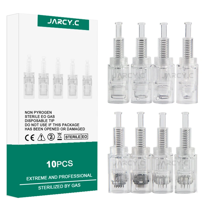 Nuovi 10 Pezzi Bb Cream Glow Screw Cartuccia Aghi Per Dr.Pen Micro Needle 9Pin/12Pin/36Pin/42Pin/Nano Microneedles Tattoo Needles