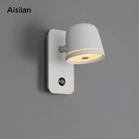 Aisilan LED Bedside Bedroom Dimmable Wall Lamp 1